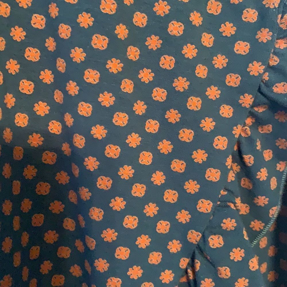 Matilda Jane Teal Ruffle‎ Wrap Fall Dress Small - Picture 8 of 9